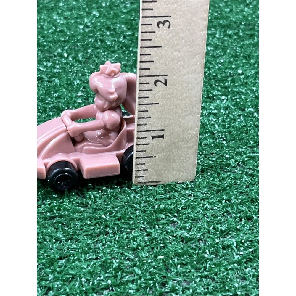 Mario Kart Deluxe 8‎ Pink Gold Peach #10 Nintendo Switch McDonald's Toy Lot Of 2